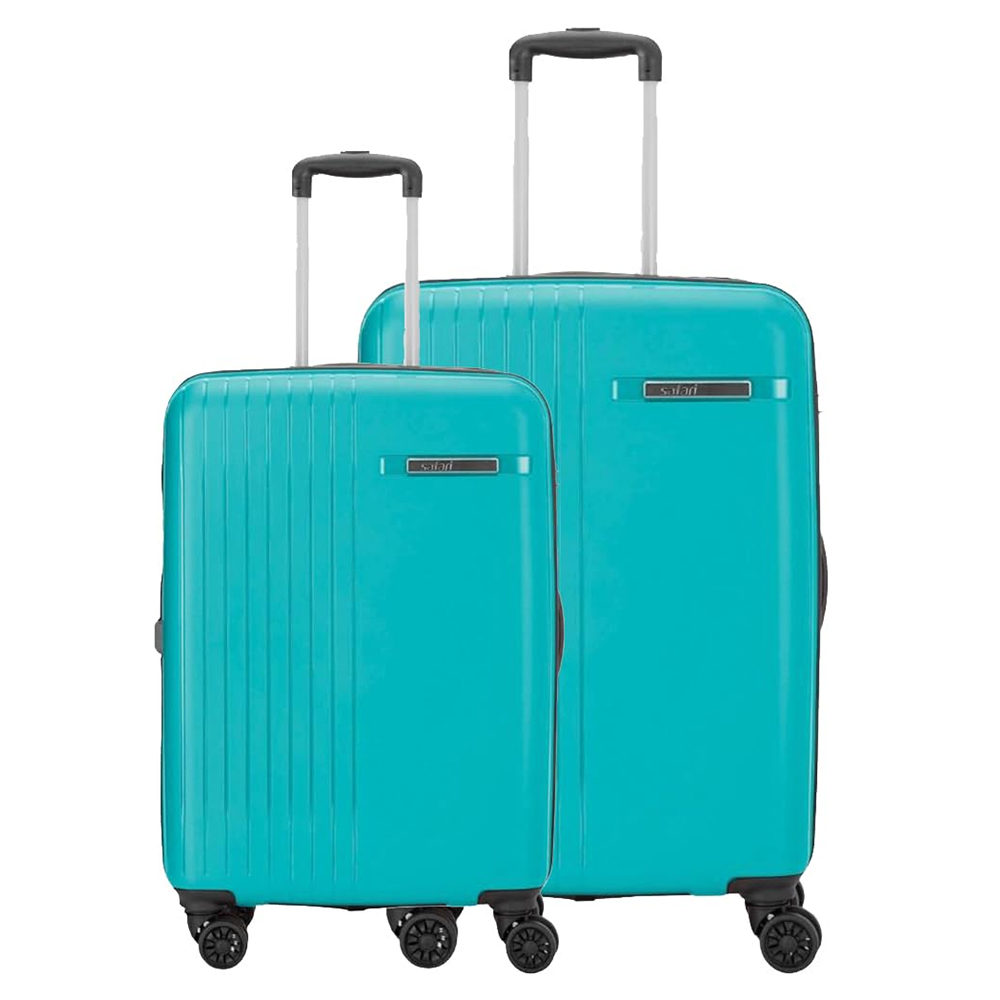 Safari Lancer Hard Luggage 4W Combo Set of 2 (55cm, 67cm)
