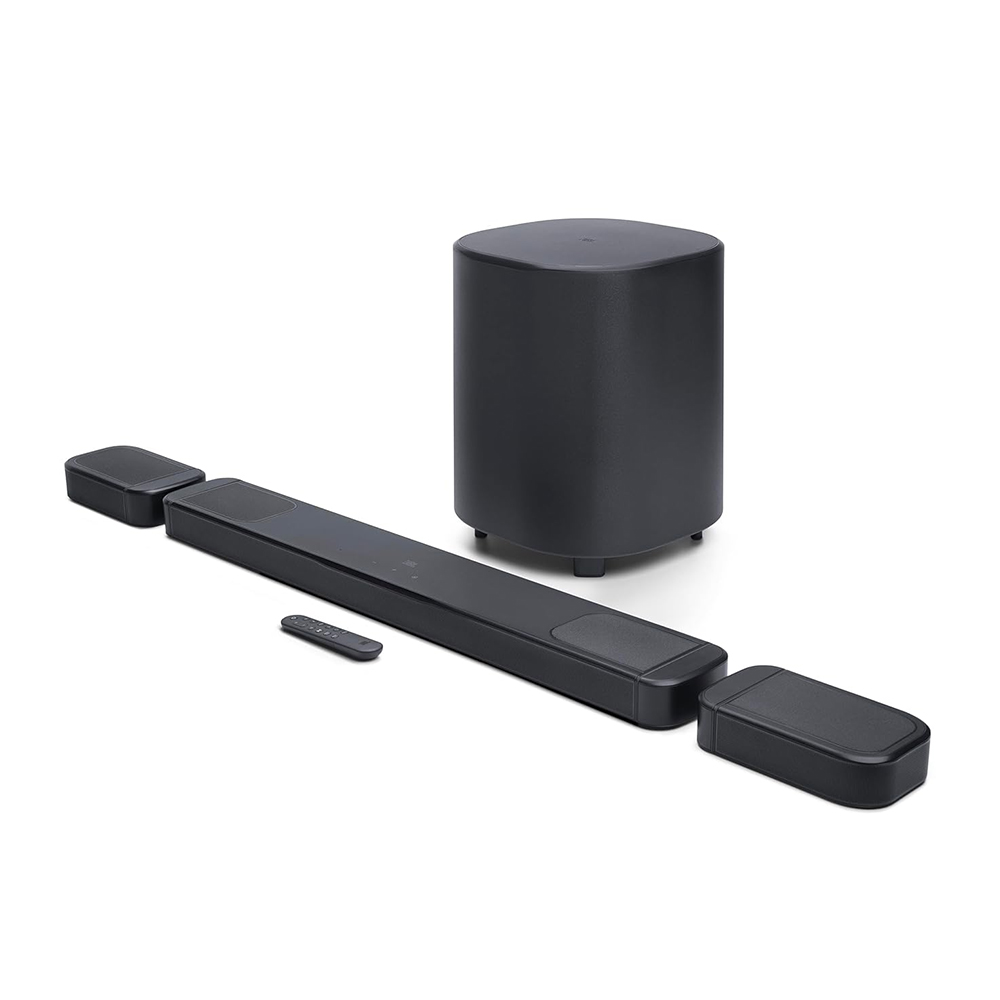 JBL Bar 1000MK2 7.1.4 Channel Soundbar System with Detachable Surround Speakers