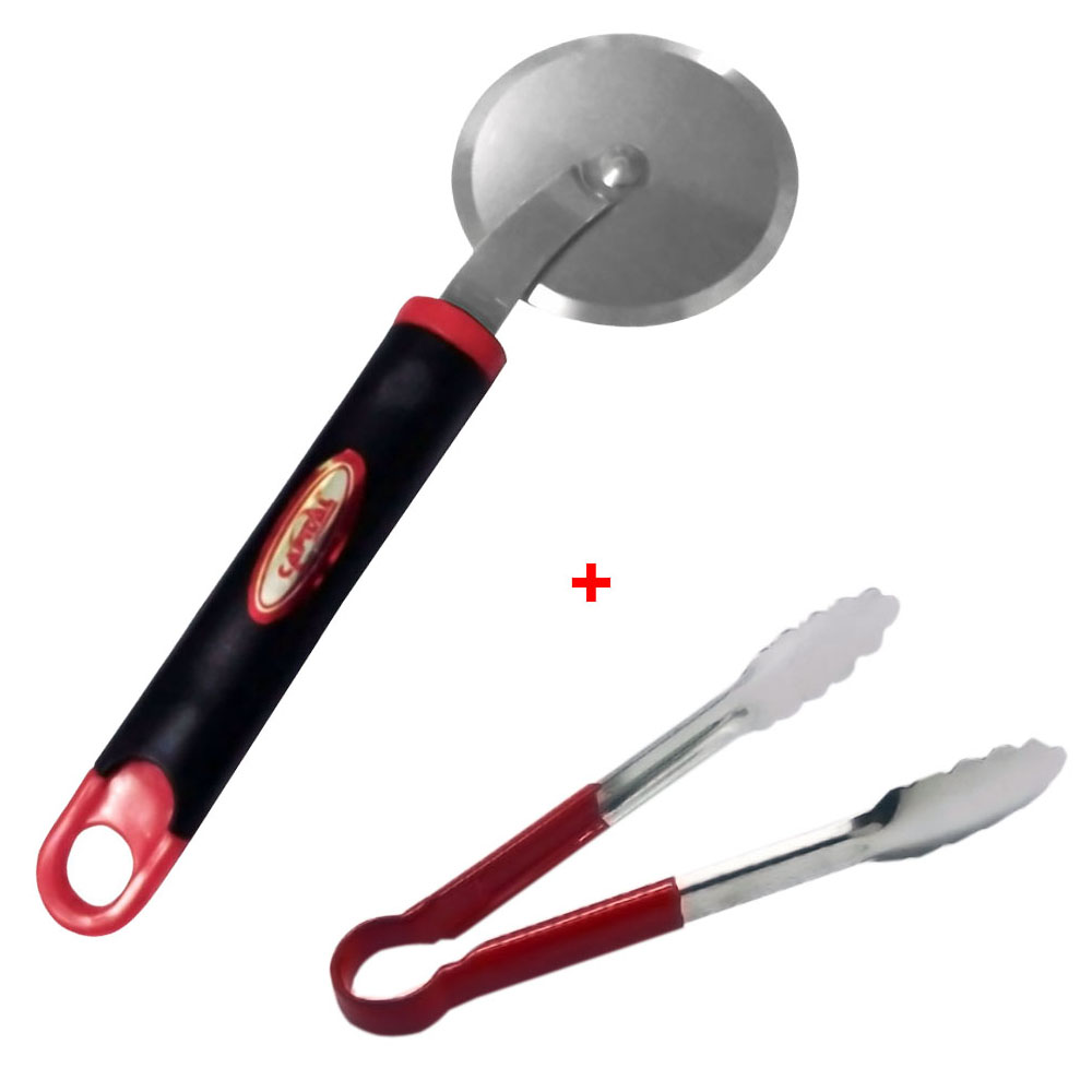 Pizza cutter+Food Clip