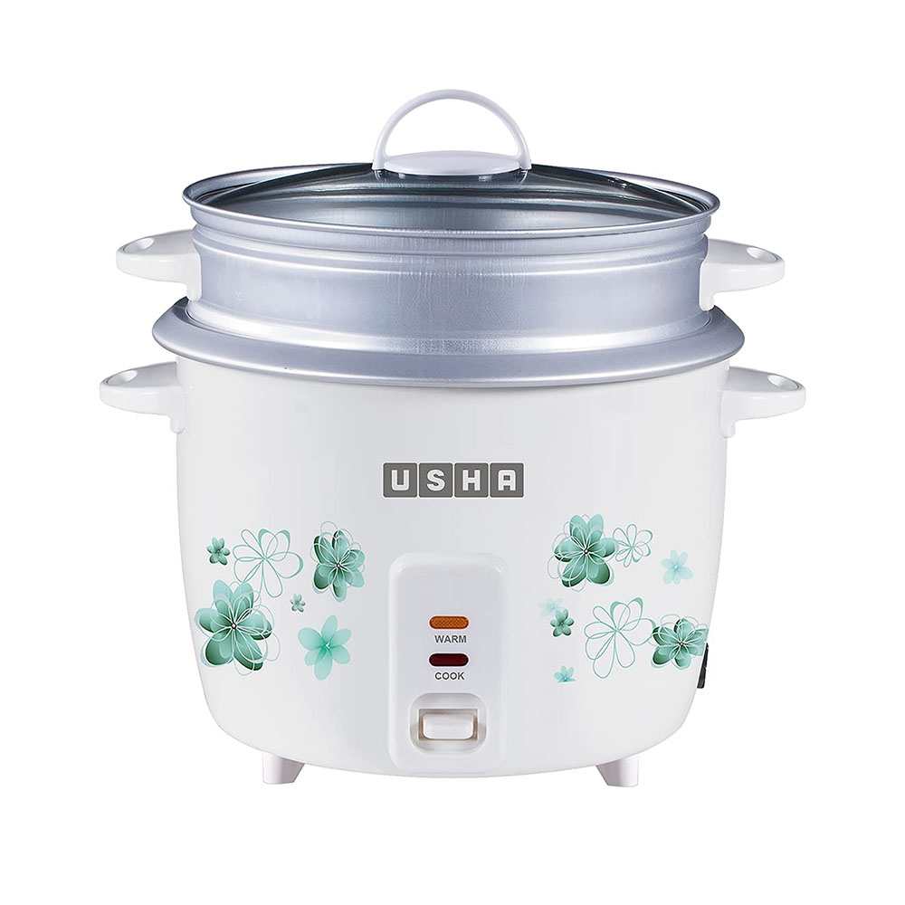 USHA RC18GS2 1.8L Steamer Automatic Rice Cooker 700W
