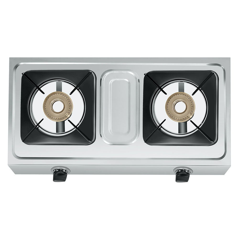 Maharaja Whiteline Trendy Plus SS 2B Gas Stove