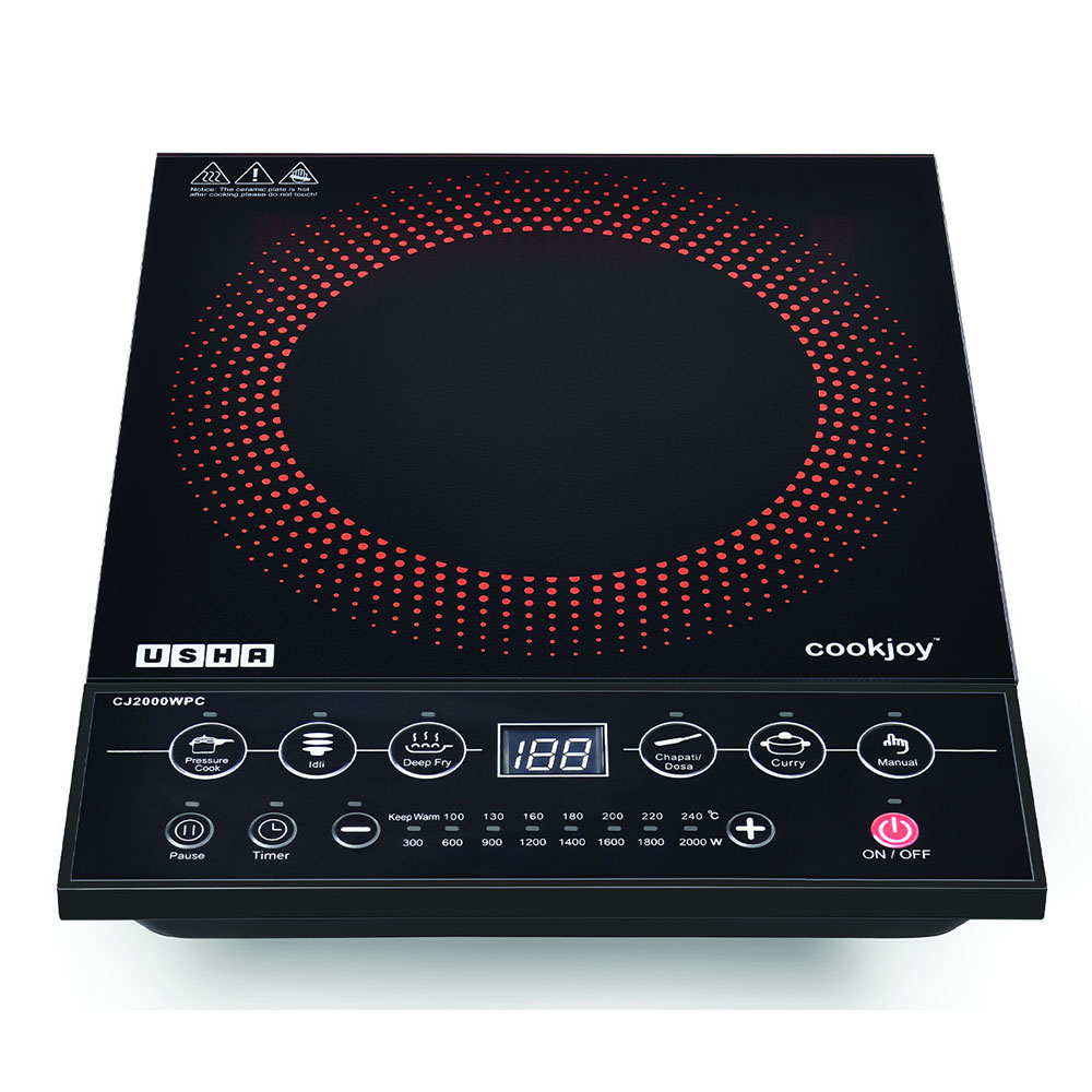 USHA CJ2000WTCXL Induction Cooktop 2000W