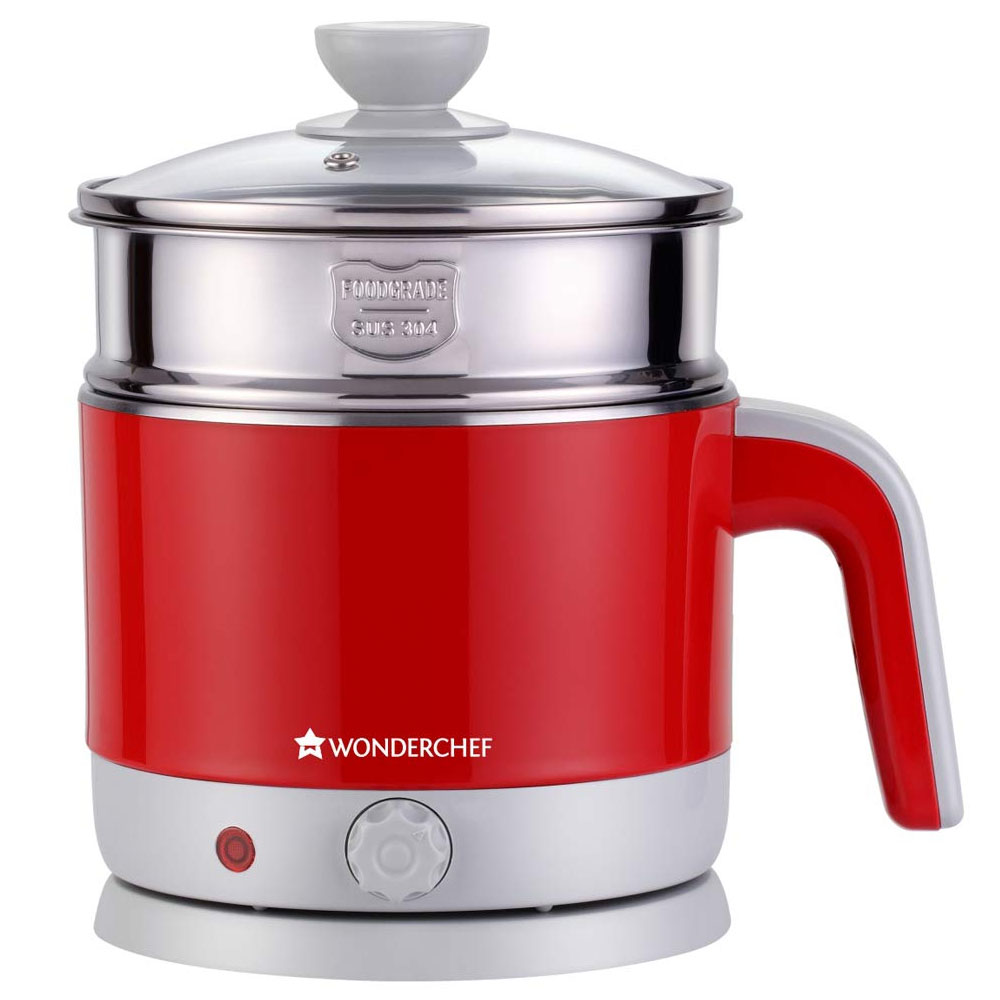 WONDERCHEF Crimson Edge Multi-cook Kettle 1.2 Litre