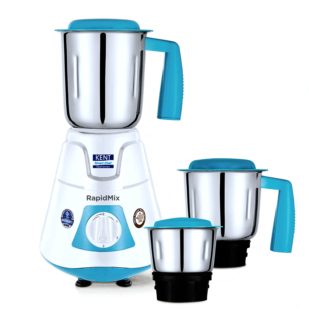 Kent 116077 RapidMix 550W 3 Jar Mixer Grinder