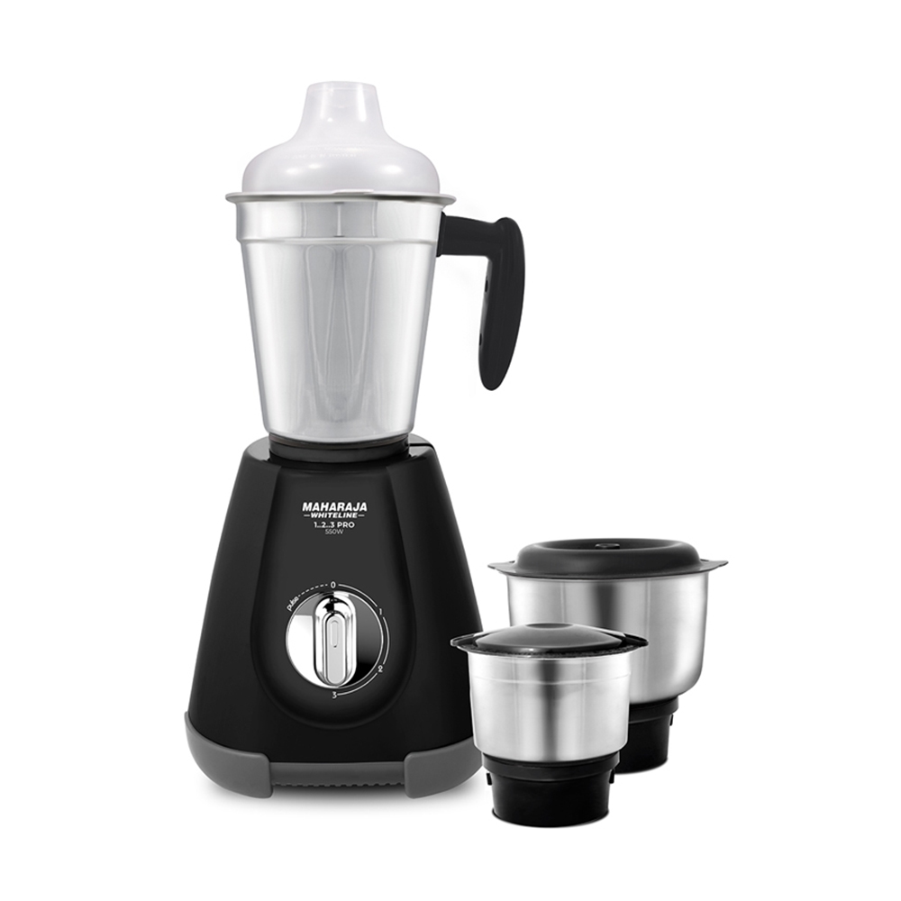 MAHARAJA WHITELINE 1..2..3 Pro 3 Jar Mixer Grinder 550W