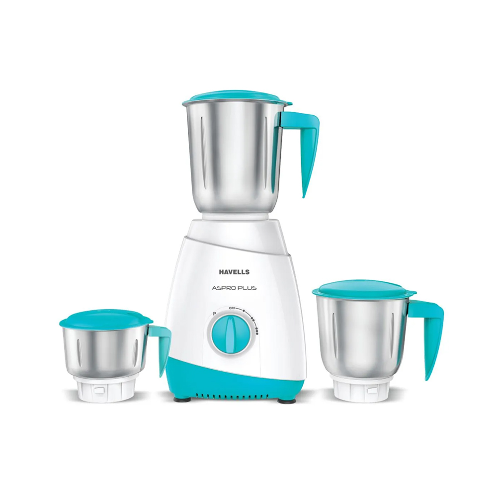 HAVELLS Aspro Plus 3 Jar Mixer Grinder 550W
