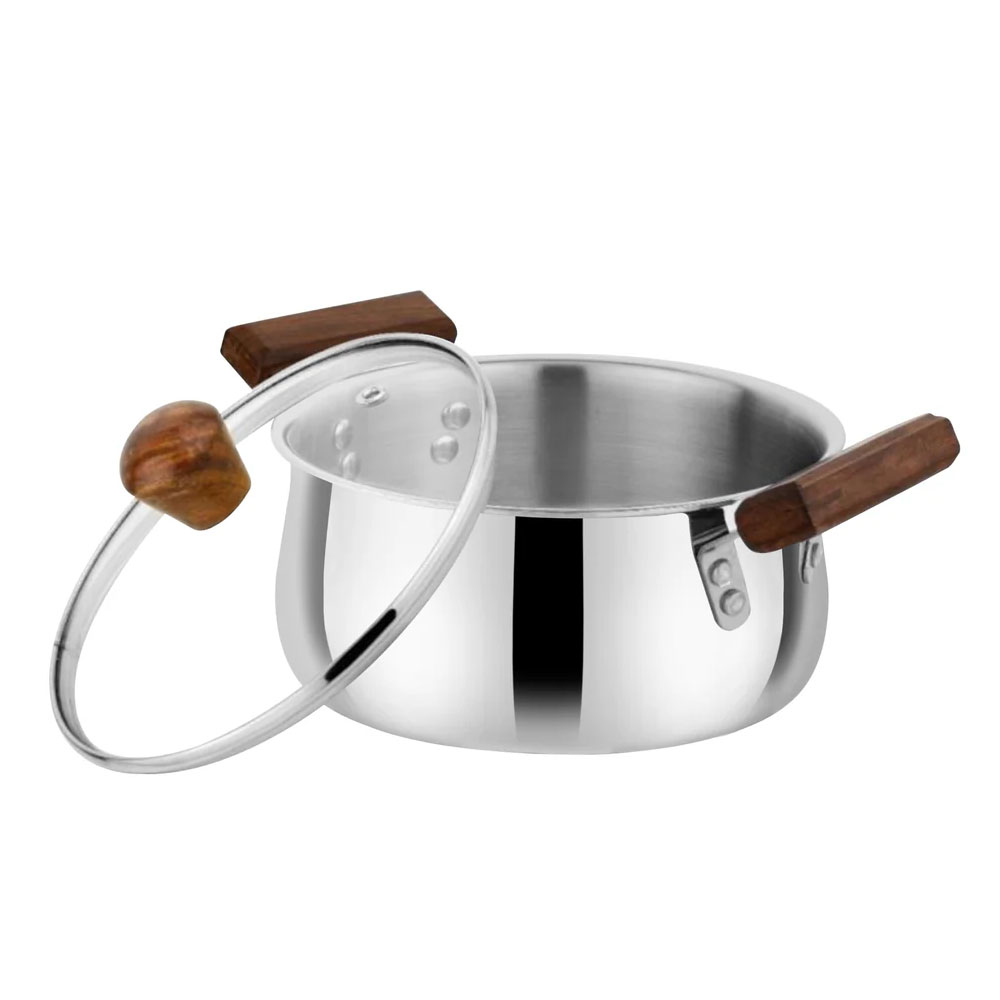 Prabha Prochef Belly Casserole with Lid 16cm