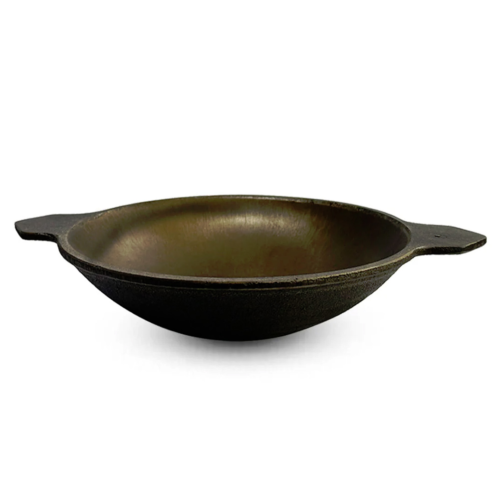The Indus Valley Super Smooth Cast Iron Appam Pan (9 inch) 22 cm (KC-FE-AP-004)