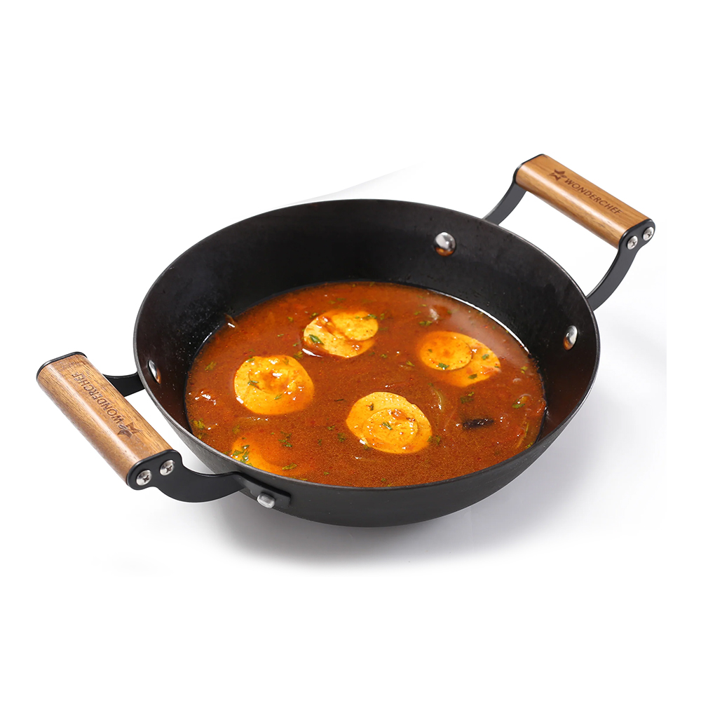 WONDERCHEF Ferro Cast Iron Kadhai 20cm (63155058)