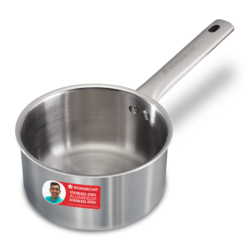 WONDERCHEF Stella Triply Milk Pan 16cm (63155054)