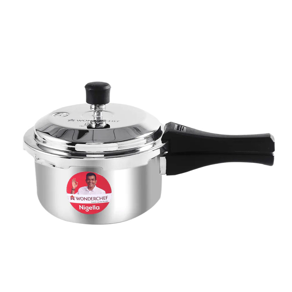 Wonderchef Nigella Tri-Ply 3L Outer Lid Pressure Cooker (63154772)
