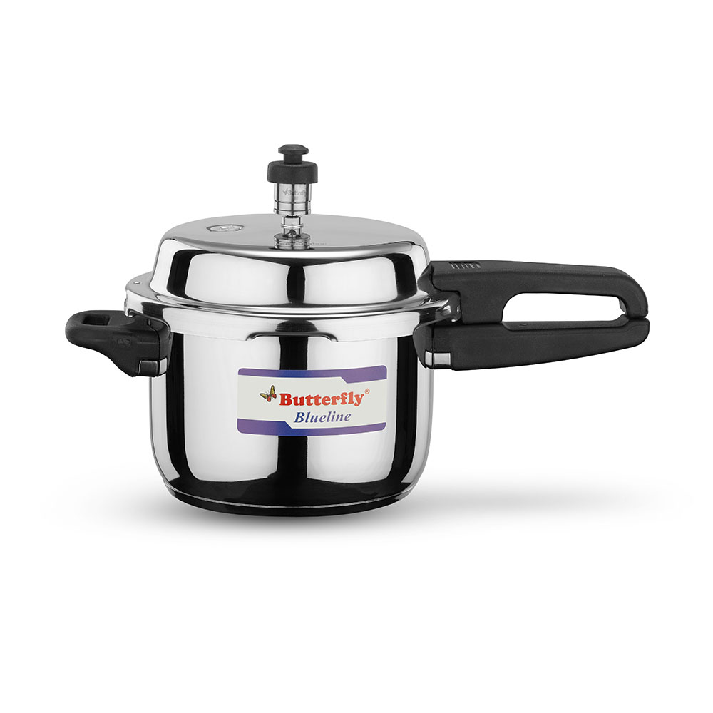 Butterfly Blue Line 2L Outer Lid SS Pressure Cooker