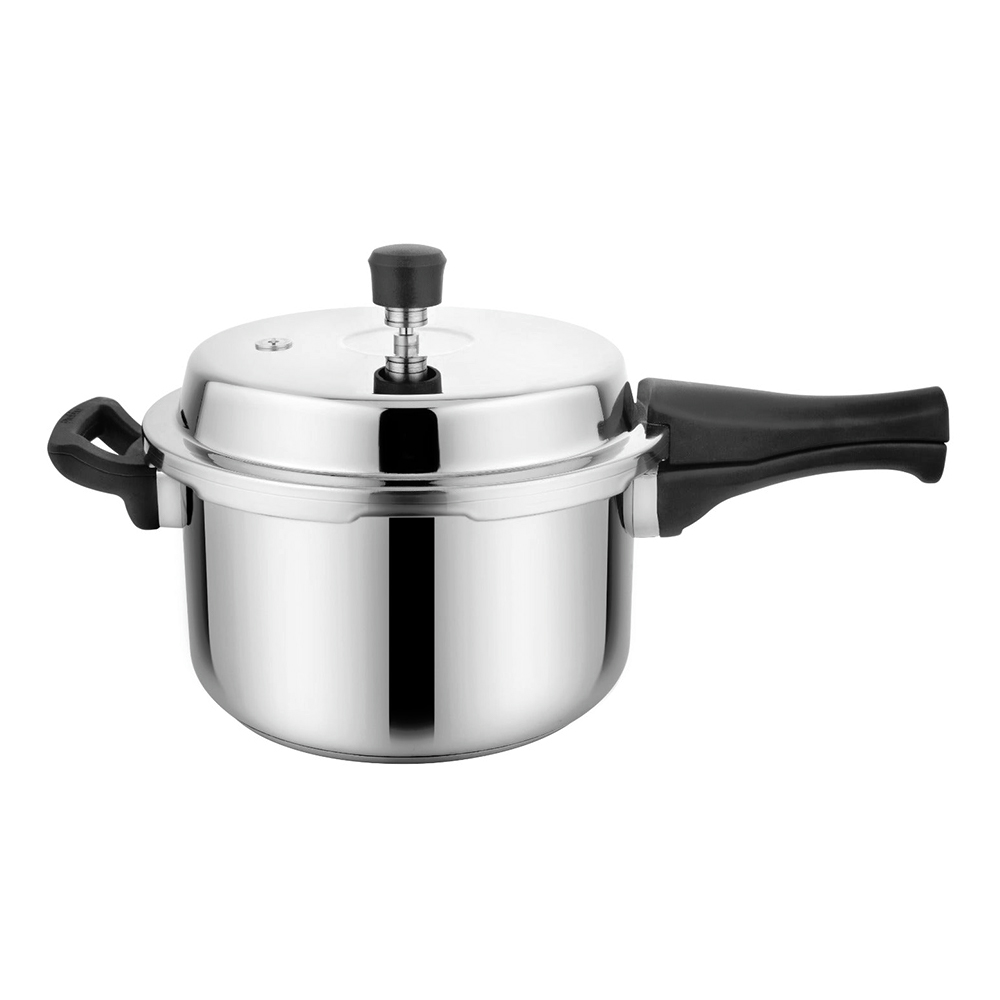 Prabha Vista 3L Stainless Steel IB Outer Lid Pressure Cooker