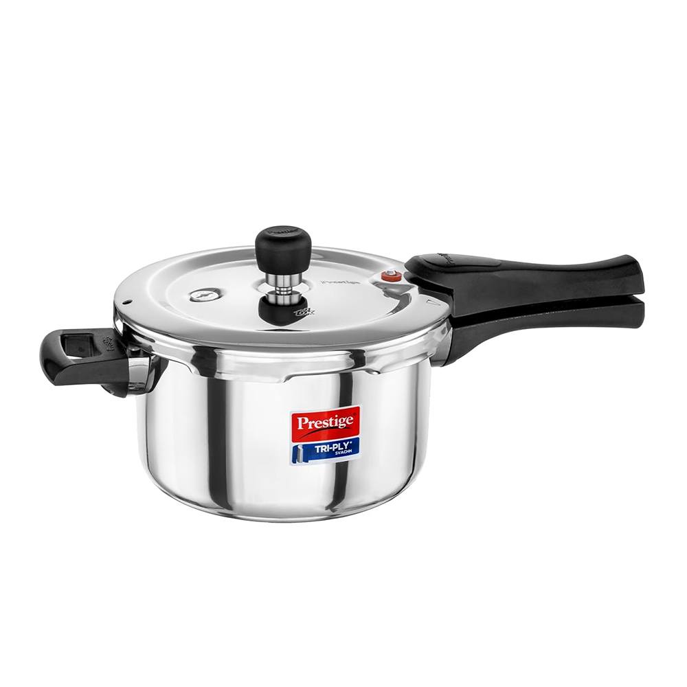 Prestige Svachh Triply Outer Lid 3L Pressure Cooker (20702)