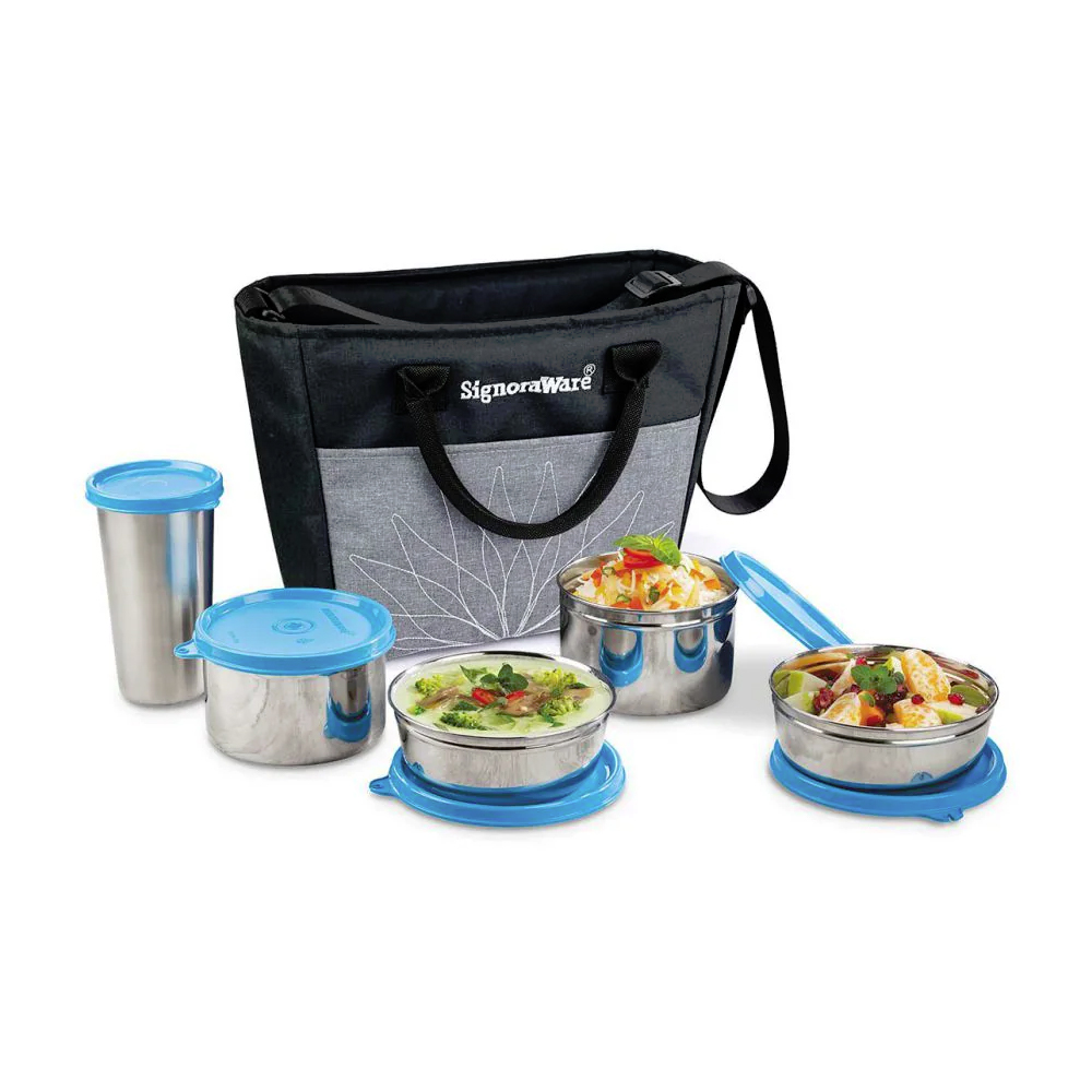 SignoraWare 3552 Office Lunch Box with Tumbler and Bag