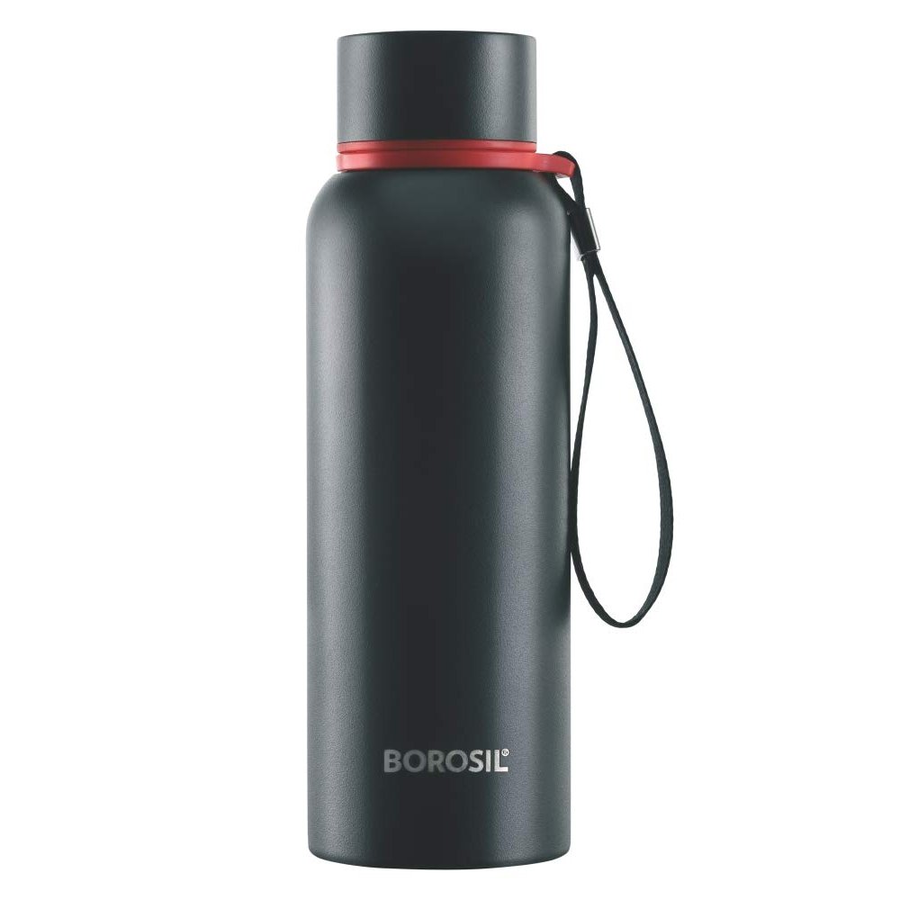 BOROSIL Hydra Trek 500ml SS Hot n Cold Water Bottle